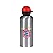 Produktbild FC Bayern München Trinkflasche silber 0,6 l