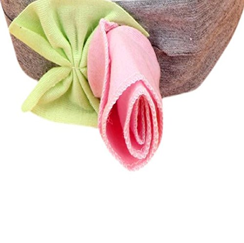 Amcool für 0-4 Jahre Schön Baby-Stirnband Kindermädchen-Säuglingskleinkind Bogen Blume Haarband Kopfbedeckungen - 3