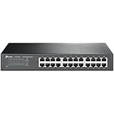 TP-LINK TL-SG1024D 24-Port Gigabit Desktop/Rackmount Unmanaged Switch
