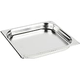 Paslanmaz &Ccedil;elik Gastronom/gastronorm K&uuml;vet Gn 2/3-40 (35,4 X 32,5 X 4 CM)