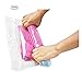 Produktbild Bingolar 6 tlg Vakuumbeutel Aufbewahrungsbeutel,Space Saver Travel Compress Roll-Up Storage Bags Reise vakuumbeutel Schützt vor Feuchtigkeit, Insekten, Schimmel und Gerüchen bekleidung aufbewahrung