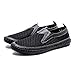 Produktbild HOTSTREE Big Size 38-48 Summer Breathable Mesh Men Casual Shoes for Comfortable Handmade Men Slip-On Lazy Male Shoes Black 6.5