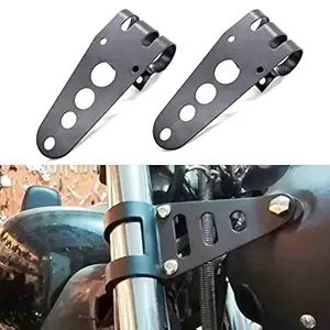 AUTOPOWERZ Universal Motorcycle Head Lamp Holder (Black)