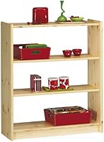 Steens Axel / 17914419 Biblioth&egrave;que Pin massif laqu&eacute; 100 x 84 x 30 cm