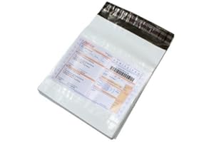 PackingKaro Courier Bags/Envelopes/Pouches/Cover 51 Micron 8X10 Pack of 100 Tamper Proof Plastic Polybags for Shipping/Packin