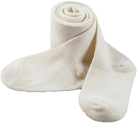Toddle Baby Tights,Meedot Kids Cotton Pantyhose Full Ankle Solid Color Winter Leggings White S/1-3 Years