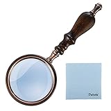 Cómodo: el diseño ergonómico es bueno para un uso prolongado. Perfecto para personas mayores y aficionados. Ideal para manualidades, juego de puzle de espada cruzada, observación estrecha para artículos como joyas, sellos distintivos, monedas, rocas, colección de gemas e insectos, y ideal para reparación de relojes y grabado en miniatura.