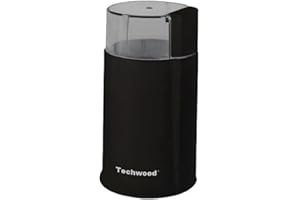 Techwood TMC-886 Moulin à Café 10,8 x 10,8 x 18,5 cm