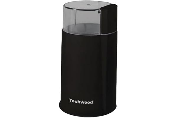 Techwood TMC-886 Moulin à Café 10,8 x 10,8 x 18,5 cm