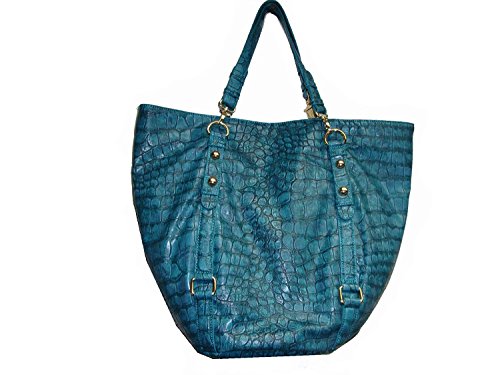 Preisvergleich Produktbild Steve Madden Women's Tote Handbag, Large, Blue
