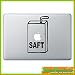 Produktbild Hochwertiger "ApfelSaft" Aufkleber Sticker für Macbook 60 Farben zur Auswahl Air 11 13, Macbook skin 13, 15, 17 Zoll inch Apple Notebook Aufkleber ohne Hintergrund Tattoo Vinyl PEGATINA Apple Mac Skin