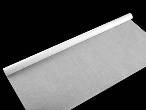 Premium Seidenpapier 0,7 m x 10 m Schnittmusterpapier Skizzenpapier Papierrolle Zuschneidepapier transparent (1 Rolle) - 2