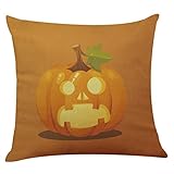 SEWORLD Halloween Kissen Box Leinen Sofa Lustige Ghost Pad Kissen Dekoration F