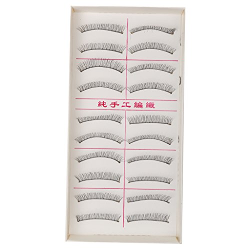 Generic 10 Pairs Handmade False Eyelashes Soft Long Eye Lashes for Eye Makeup - 218# RS.130 (77.00% Off) - Amazon
