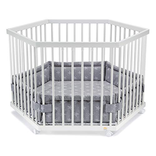 Natur Teppichrollen Schaf Laufgitter Euro Parc Tuv Gepruft 76 X 97 Cm Gepolsterter Boden Klappbar Hohenverstellbarer Laufstall Geuther Laufgitter Stalle Baby Duldulsoft Uz