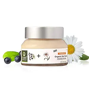Organic Harvest Vitamin C Face Cream For Women | Eliminates Scars & Blemishes, Infused with Acai Berry & Daisy Flower | Daily Use Day Protection Cream for Skin Illumination | Ideal For All Skin Type | Paraben & Sulphate Free ? 50gm