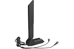 ZAHARA 2.4/5.8/6GHz RP-SMA Tri Band WiFi 6E Antenna für asus tuf Gaming b650-plus rog Strix b650e-f rog Strix b550-f rog Strix z790-e rog Crosshair x670e Hero b550 WiFi antenne für gigabyte aorus