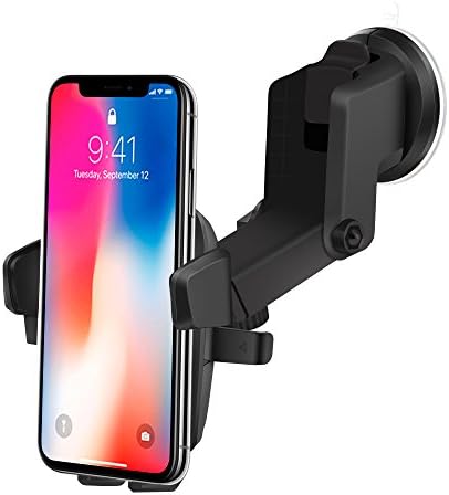 Car Phone Holder,Universal Car Phone Mount,Adjustable Phone Holder for Hands Free Driving (55mm-90mm), Compatible with iPhone X/8/8plus/7/6 Samsung S8 Huawei ASUS and others – InnoMagi