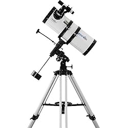 Zoomion Gravity 150/750 EQ Télescope Télescope Réflecteur astronomique avec trépied, Support et oculaires pour Adultes et débutants en Astronomie