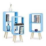 Universell: Ideal als bunte Standregale im Kinderzimmer - Individuelle Bücherregal für das Wohnzimmer - Dekorative Ablage für Fotos und Souvenirs