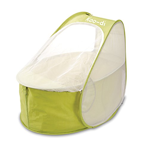 Koo-di 80 x 50 x 58 cm Pop Up Travel Bassinette (Lime/ Lemon)