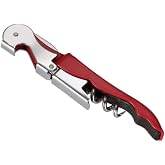 Promosyonca &Ccedil;ok Fonksiyonlu Tirb&uuml;şon A&ccedil;acak, Şişe A&ccedil;acağı, Ergonomik Saplı, Keskin Bı&ccedil;aklı (Kırmızı)