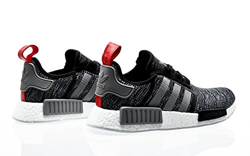 adidas NMD R1 Core Red Core Black White - 3