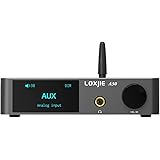 LOXJIE A30 MA12070 Desktop-Stereo-Audio-DAC- und HiFi-Kopfhörerverstärker-Unterstützung APTX NJW1194 Bluetooth 5.0 mit Fernbe