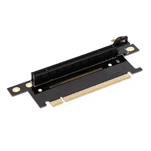 VMS India PCI Express 16X Riser Card 90 Degree Right Angle Riser Adapter Card for 1U /2U Computer