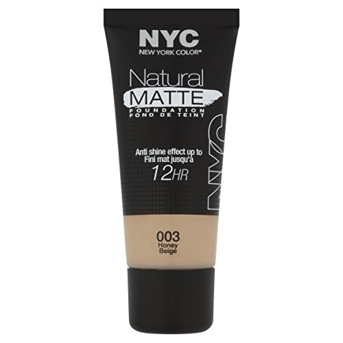 NYC Natural Matte Foundation, Honey Beige