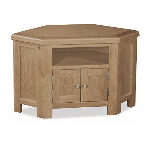 Preisvergleich Produktbild Truro Oak TV Eckschrank - Geöltes Eichen Ausführung