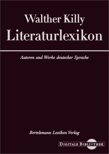 Preisvergleich Produktbild Walther Killy - Literaturlexikon (Digitale Bibliothek 9)