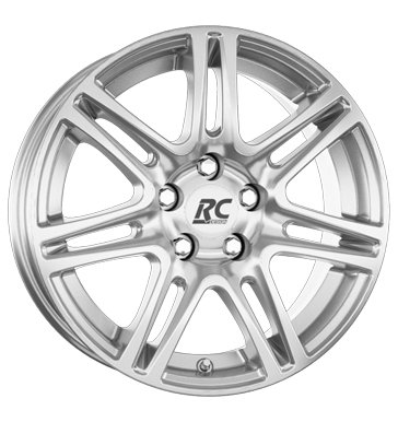 Preisvergleich Produktbild RCDesign RC28 7x16 ET35 5x112 kristallsilber