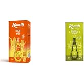 Komili Corn Oil, Riviera and Extra Virgin Olive Oil Set, 5 Lt
