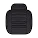 Produktbild WINOMO Universal Auto Sitzbezüge Pu Leder Bambus Holzkohle Breathable Auto Sitzkissen für Auto (schwarz)