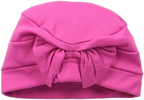 Hats for You Women's Chemo Cap with Removable Bow, Fuchsia, One Size