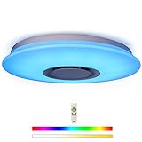 [ Bluetooth altavoz ] - Todo lo que tienes que hacer es encender el Bluetooth de su smartphone y combinalo con la luz, tocar tus canciones favoritas a través de tu teléfono, entonces puedes tener tu habitación llena con la fabulosa música y disfrutar plenamente de ella.