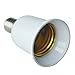 Produktbild SODIAL (R) E14 auf E27 verlaengern Base LED CFL Gluehlampe-Lampen-Adapter-Konverter-Schraube Sockel
