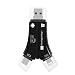 Produktbild Speicherkartenleser Typ C Adapter High Speed to Micro SD Karte / SDHC / TF für Iphone Ipad Neuer MacBook Pro OTG Adapter für Android mit OTG Funktion von Okapia