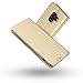 Produktbild Galaxy A8 2018 Hülle,Galaxy A5 2018 Hülle,Radoo® Premium PU Leder Handyhülle [Ultra Slim][Kabelloses Aufladen Unterstützung] Brieftasche-stil Magnetisch Folio Flip Klapphülle [Transparenter TPU Stoßfänger] Etui Brieftasche Hülle [Karte Halterung] Schutzhülle Tasche Case Cover für Samsung Galaxy A8 2018 / Galaxy A5 2018 (Gold)