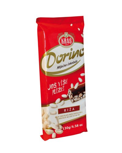 Preisvergleich Produktbild Dorina Schokolade mit Puffreis 130 g