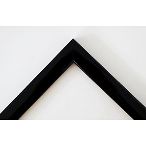 Spiegel Wandspiegel Badspiegel – Hannover 2,4 – Schwarz – 200 Größen zur Auswahl – handgefertigt – 28 x 35 – AM – Modern, Vintage - 3