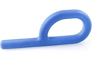ATC HANDELS GMBH ARK® Grabber Standard in liscio o strutturato con facilità d'uso per bambini grazie alla forma ad anello, con istruzioni ATC (lingua italiana non garantita), funzione motoria della mandibola, blocco