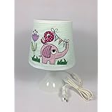 Kinderzimmerlampe Dekolampe, Nachttischlampe Stehlampe Elefäntchen mint