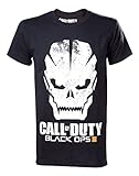  Call of Duty Black Ops III Camiseta White Skull talla L
