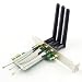 Produktbild Adaptare rPCI-e Adapte für Mini-PCI-e WLAN-Karte mit 3x Antenne