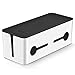 Produktbild UGREEN Kabelbox Steckdosenleiste Organizer Ladestation Kabelsalat Sicherheit Kabelorganisation 425 x175x155mm (Länge x Breite x Höhe) für Schreibtisch,TV,Computer,Kabel Management