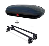 Dachbox 320 Literca. 131,3 x 76,9 x 34,5 cm (L x B x H), Carbonlook