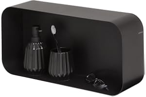Sealskin Brix, Cube mural grand, Noir