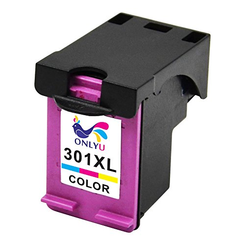 ONLYU 3Pack Kompatible Tintenpatronen HP 301 xl 301xl für HP Officejet 2620 4630 2622 2624 4632 4634 4636 ENVY 4507 4503 4505 4507 4508 4509 4506 5532 4502 4504 4501 5534 5539 5536 4500 5530 Deskjet 1000 1010 3000 1050 1050A 1055 1510 1512 1514 2000 2050 2050a 2510 2514 2512 2544 2549 2547 2543 2548 2540 2054A 3050 3000 3050A 3055 3055A 3054A 3052A 3060 2540 2542 3057 3059 3059a 1512 1514(2Schwarz + 1Farbig) - 5